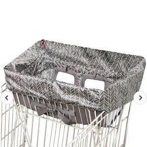 SKIP HOP - SHOPPING CART COVER, GREY FEATHER